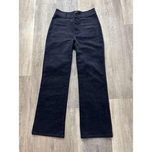 New Apiece Apart Slim Marston Blue Navy Cordoroy Pants Size 2
